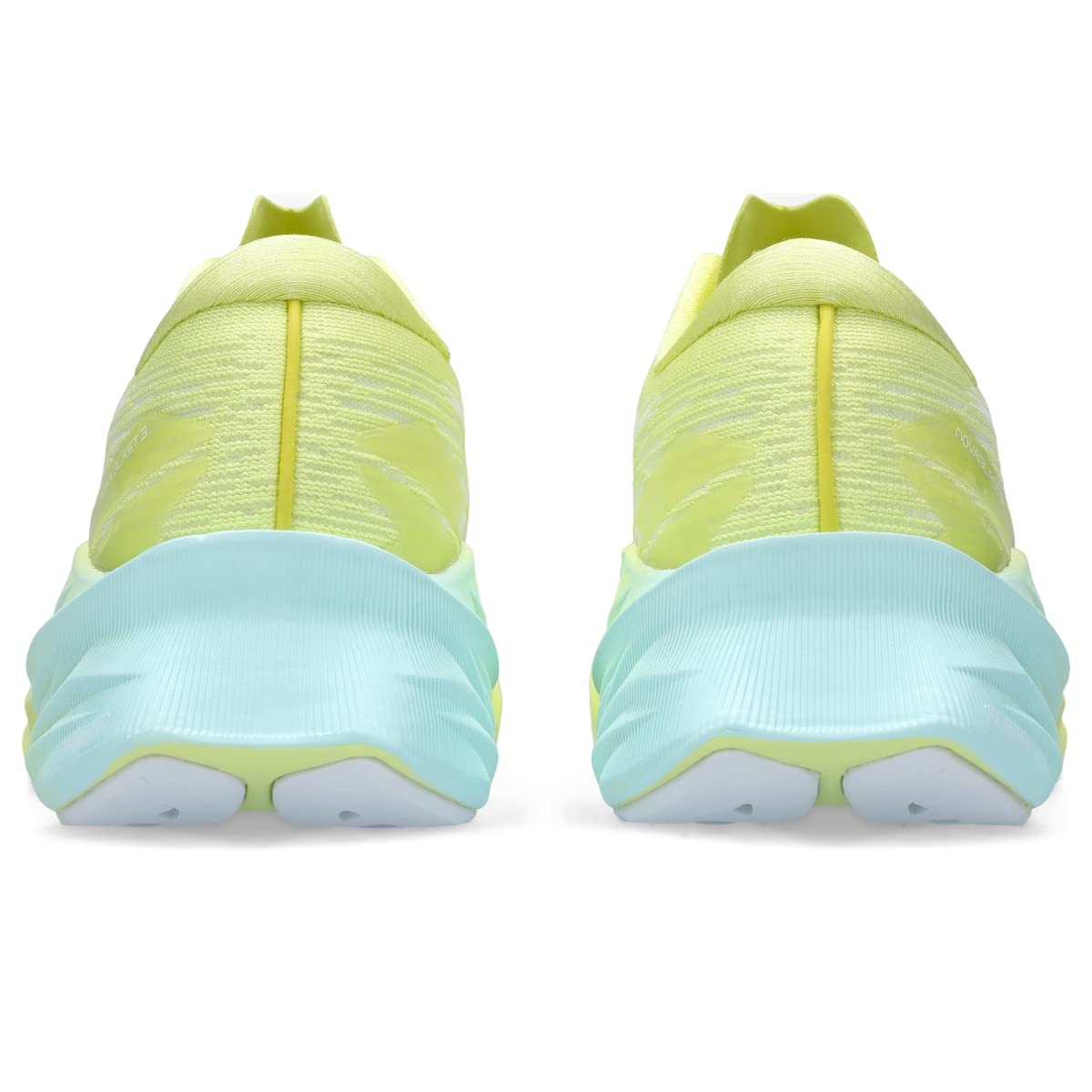 ASICS Women's NOVABLAST 3 Running Shoes, 6.5, Glow Yellow/White