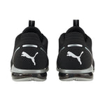 PUMA Cell Divide Running Shoe Men's Running 14 Black-metallic Silver