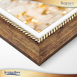 Icona Bay 5x7 Picture Frames (Copper Brown, 3 Pack), French Baroque Style Photo Frames 5 x 7, Wall Mount or Table Top, Regency Collection