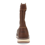 KEEN Utility Men's Cincinnati Wellington Composite Toe Wedge Pull On Work Boots, Belgian/Sandshell, 11