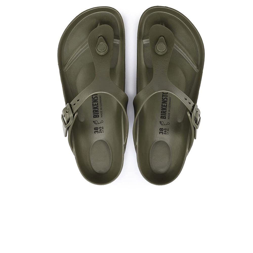 Birkenstock Women's Flip Flops, Dark Green, 7