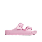 Birkenstock Girls' Arizona Flat Sandal, Fondant Pink, Size 11