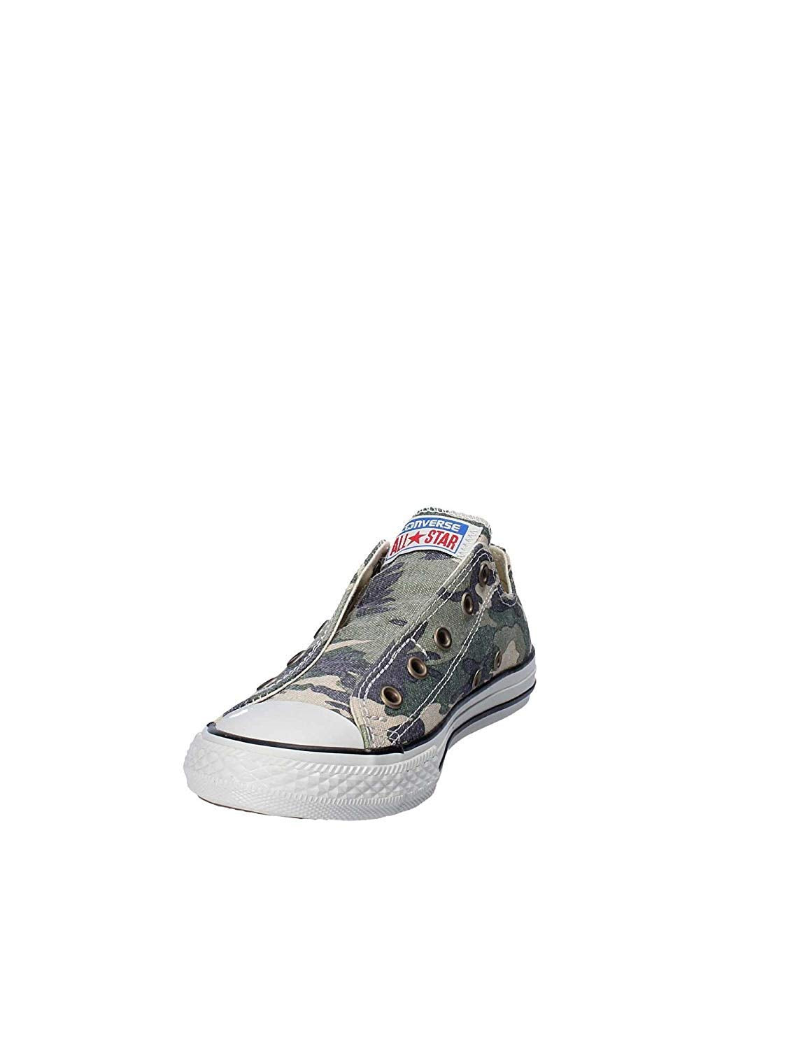 Converse Junior CTAS Chuck Taylor All Star Slip Camo (2 M US Little Kid)