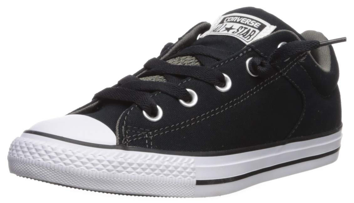 Converse Kids Boy's Chuck Taylor® All Star® High Street Slip (Little Kid/Big Kid) Black 3 Little Kid M
