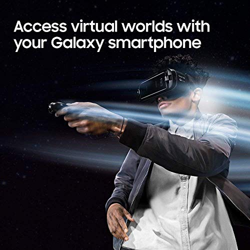 Samsung Gear VR w/Controller 2017/2018 SM-R325 Note9 Ready, for Galaxy Note8, Note5, S9, S8, S7, S6 (International Version) (Renewed)
