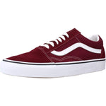Vans You'll be Too Cool for School in The Classic Old Skool Skate Shoe from The Upper of This Men's Shoe is Made of Both Canvas and Suede with an ICO