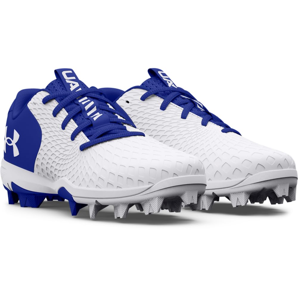 Under Armour Women's Glyde 2.0 Rm Softball Shoe 9 (102) White/Royal/White