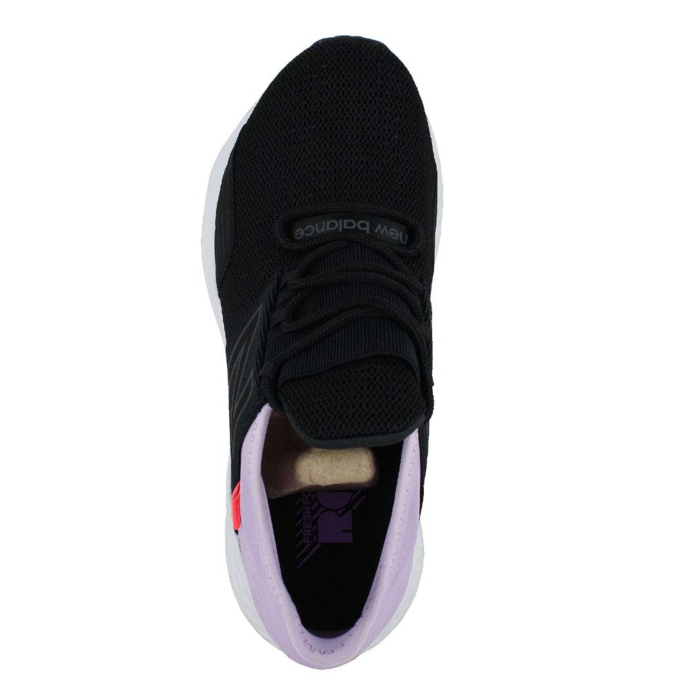 New Balance Womens Fresh Foam ROAV Black Dark Violet GLO Magnet Size 8