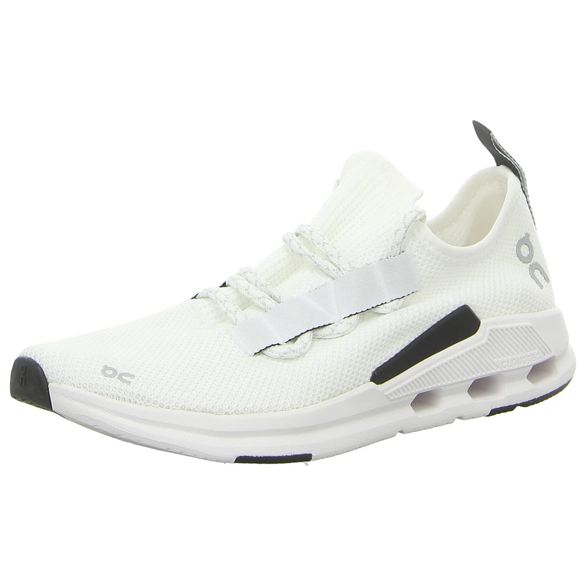 On Men's Cloudeasy Sneakers, White/Black, 13 Medium US