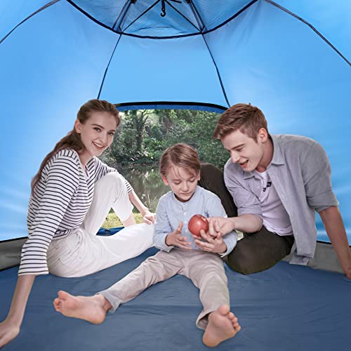 CAMEL CROWN 3-4 Person Instant Tent Easy Setup Camping Tents Portable Waterproof Windproof for Outdoor Hiking Mountaineering