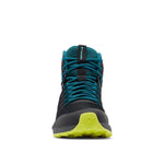 Columbia Women's Trail Mid Rise Trekking and Hiking Boots, Black Deep Wave, 6