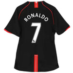 Ronaldo Black Short Sleeve 2008-2XL