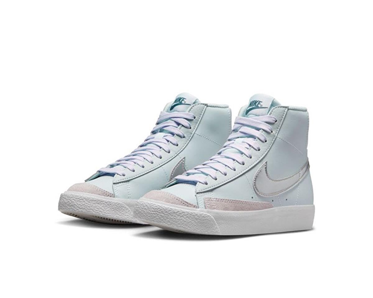 Nike Blazer 77 GS Pure Platinum/Metallic Silver Size 6