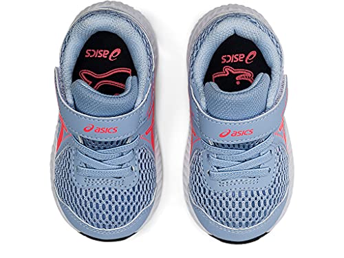 ASICS Girl's Contend 7 PS (Toddler/Little Kid) Mist/Blazing Coral 11 Little Kid M