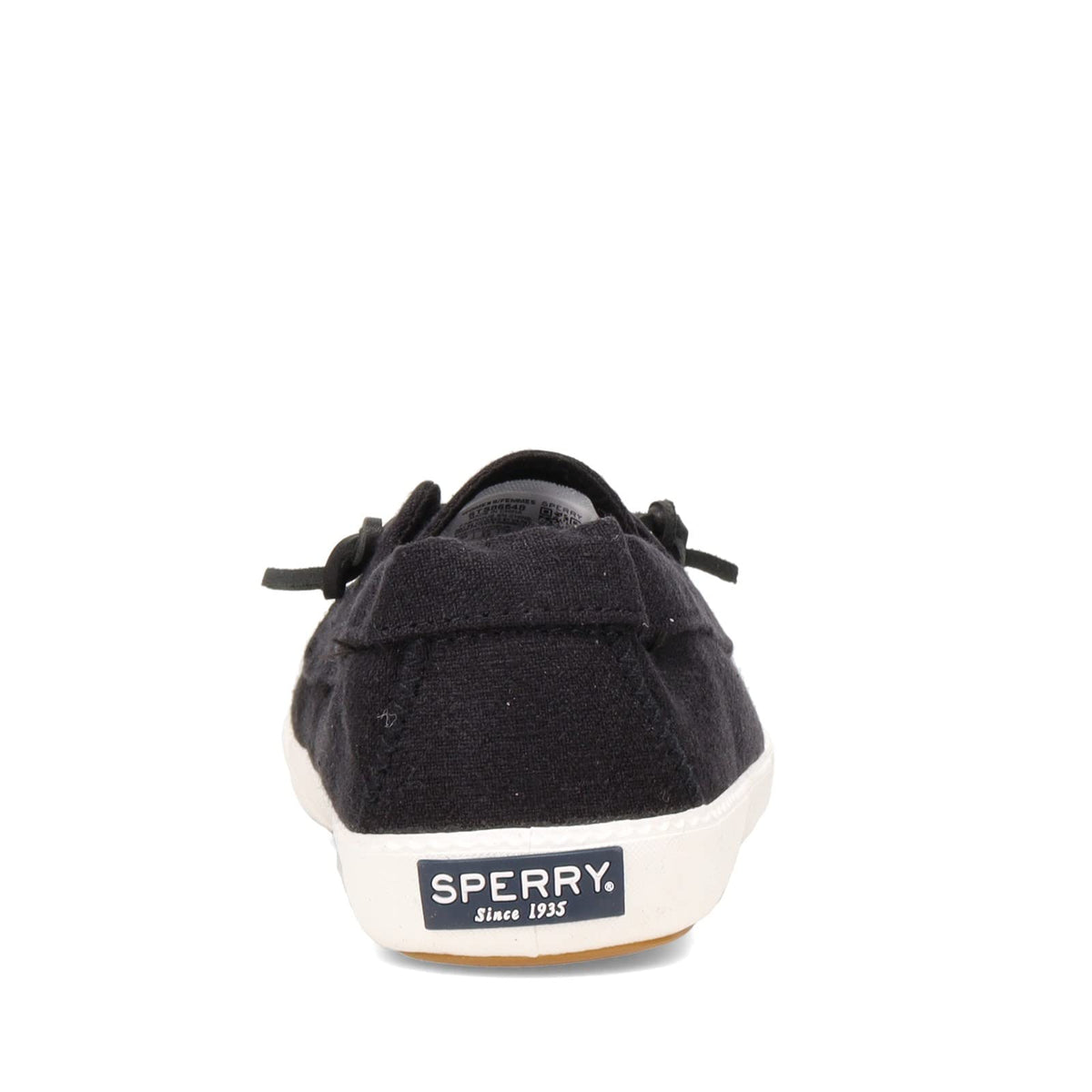 Sperry Women's, Lounge Away 2 Boat Shoe Black 7.5 M