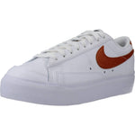 Nike Blazer 77 Platform Womens White Metallic Copper Size 7.5