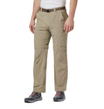 Columbia Mens Silver Ridge Convertible Hiking Pants, Tusk, 36W x 28L US