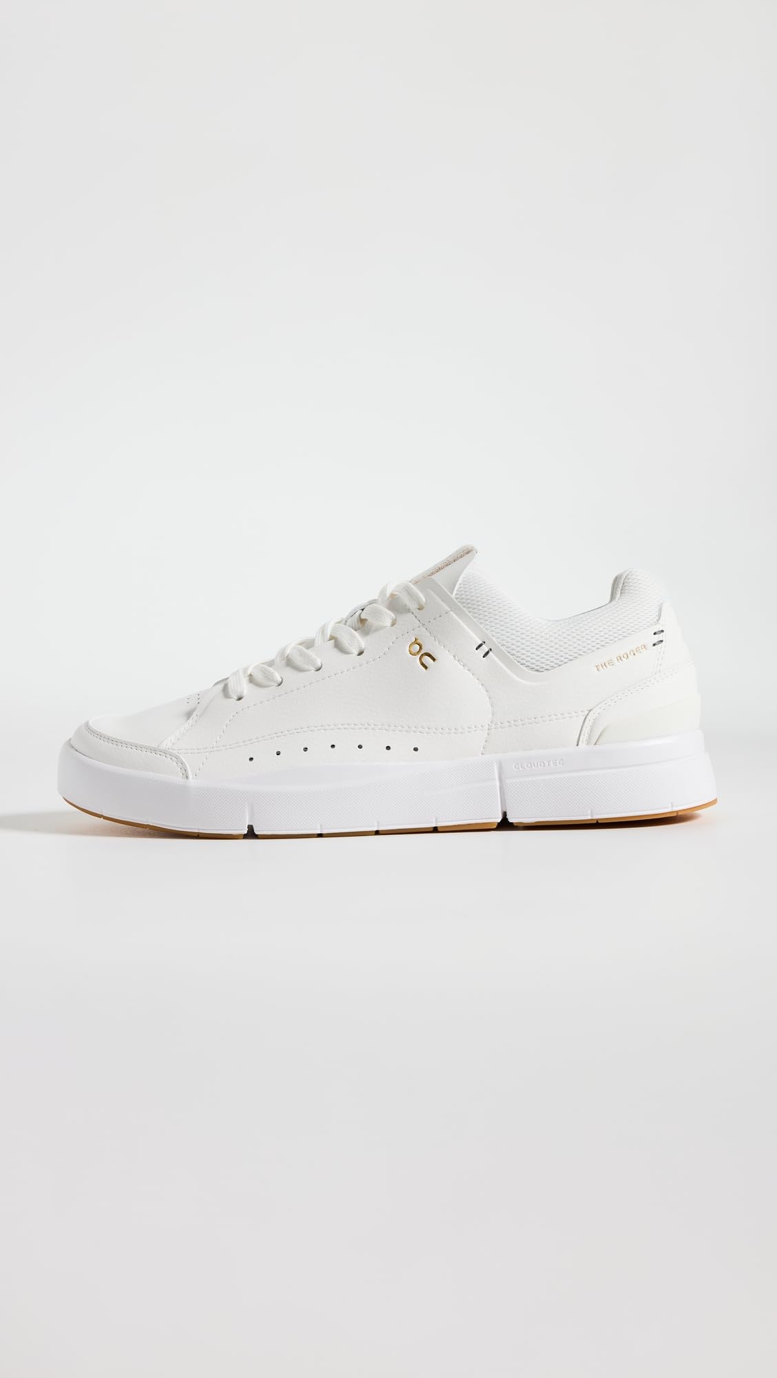 On Men's The Roger Centre Court Sneakers, White | Gum, 8 Medium US