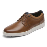 Rockport Men's Total Motion Court Plain Toe Oxford, Tan, 10.5 Wide