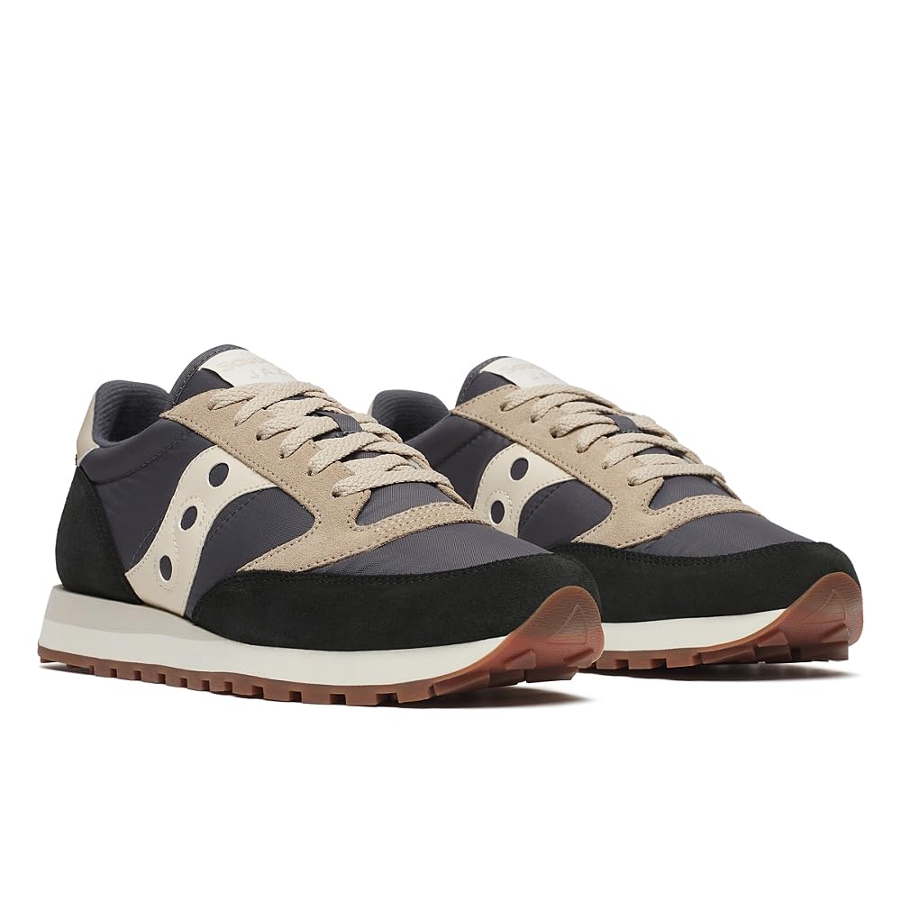 Saucony Men's Jazz Original Sneaker, Grey/Navy, 13