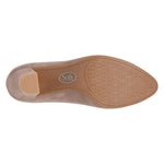 Sofft® Parisa Pumps for Women – Ideal for Evening Events - Leather Upper and Insole – Slip-in Closure 10 Stone