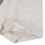 Nike Baby Boy Shortall (Pale Ivory Heather(5ND369-W67)/Grey, 6 Months)