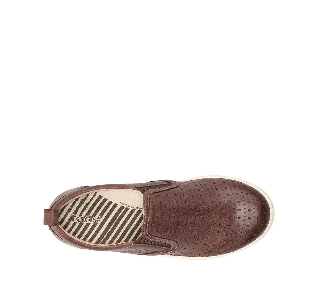 Taos Footwear Women's Court Sneaker 9 Espresso