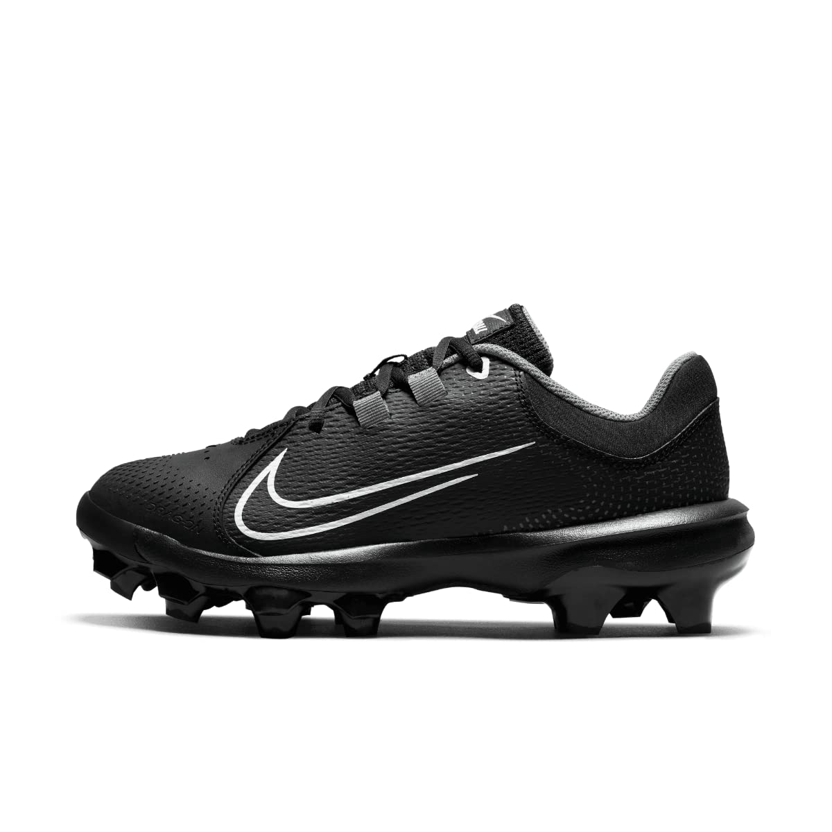 Nike Women's Hyperdiamond 4 Pro Molded Softball Cleats Black | Gray Size 6 Medium