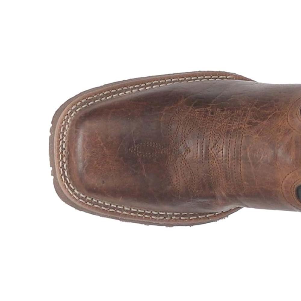 Laredo Mens Isaac Square Toe Casual Boots Mid Calf - Black, Brown - Size 10.5 D