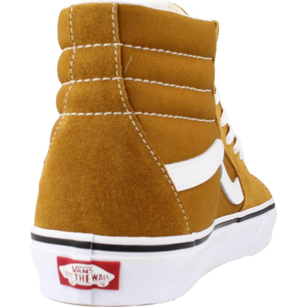 Vans Men's SK8-High Top Sneakers, Fatal Floral Golden Brown, 11 Medium US