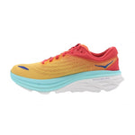 HOKA ONE ONE Mens Bondi 8 Textile Cerise Cloudless Trainers 10 US
