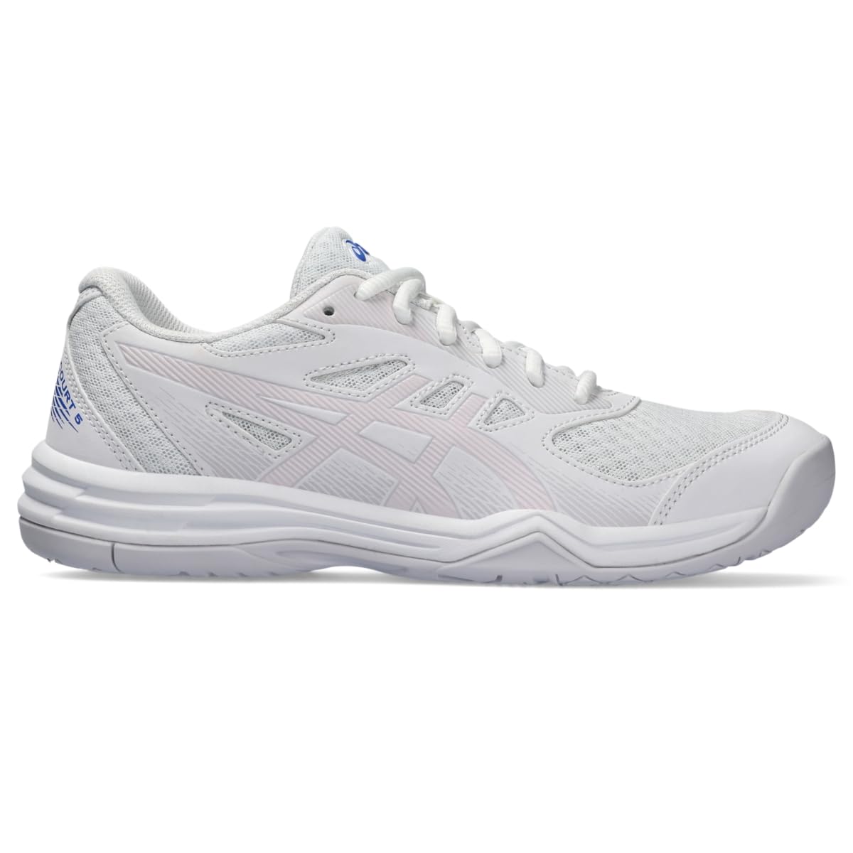 ASICS Women's Upcourt 5 Indoor Sport Shoe, 11, White/Cosmos