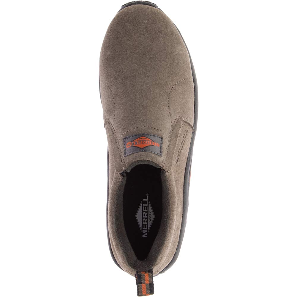 Merrell Men's Alloy Toe Jungle Moc at-Black 9.5 Gunsmoke