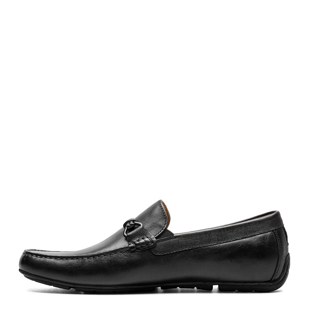 Florsheim Talladega Moc Toe Bit Driver Mens Slip On 8 DM US Black