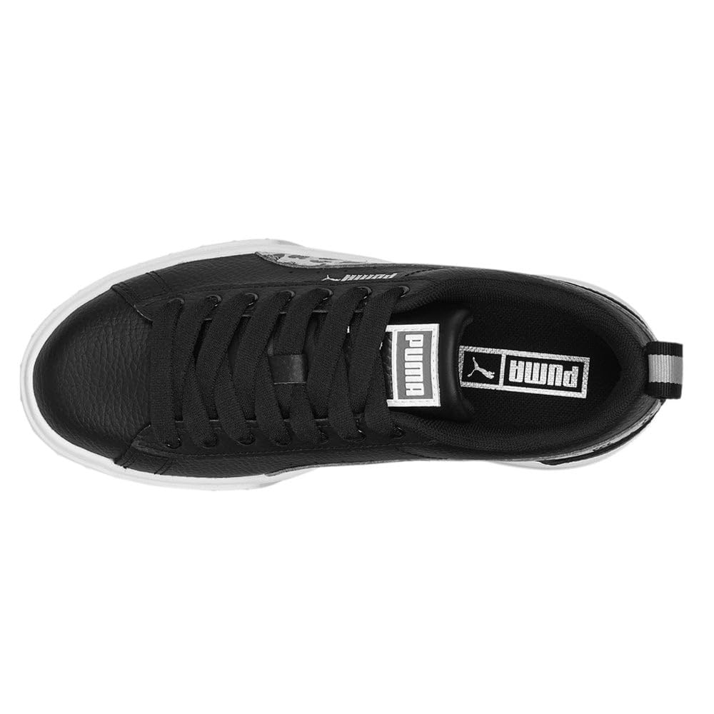PUMA Girl's Mayze Wild (Big Kid) 6.5 Big Kid Puma Black/Cool Dark Gray