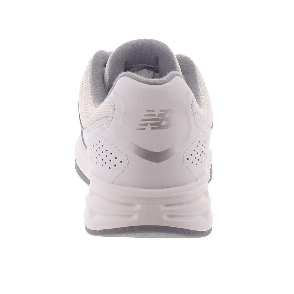 New Balance Men's 411 V1 Training Shoe, White/Silver Mink, 11 X-Wide