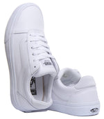 Vans Women's Ward Deluxe Sneaker, Tumble White White, 7