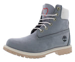 Timberland 6 Premium Boot Medium Grey Nubuck Love 6.5 B (M)