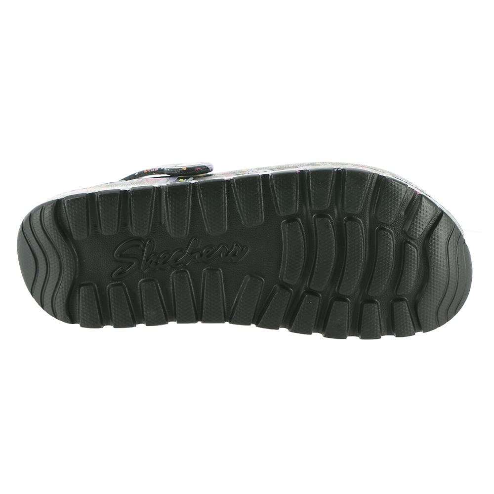 Skechers Foamies Footsteps-Aloha Doodle Women's Slip On 6 Black-multi