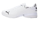 PUMA Men's Viz Runner Cross-trainer 9 Puma White-lime Squeeze