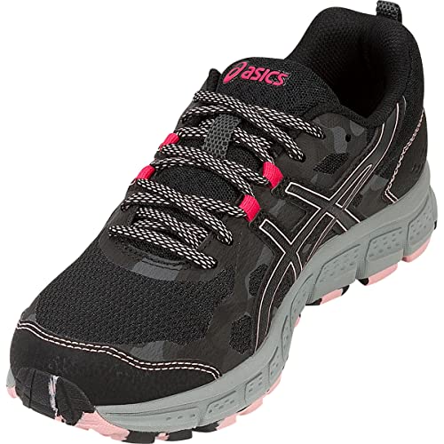 ASICS 1012A170 Women's Gel-Scram 4 (D) Running Shoe, Black/Dark Grey - 9 D US
