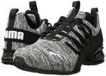 New Puma Men's Axelion Cross Trainer Black/White 11