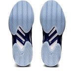 ASICS Solution Speed FF 2 Clay Tennis Shoes for Women - PU-Applied Upper - Supreme Bounce Dive Blue/Soft Sky 9.5 B - Medium