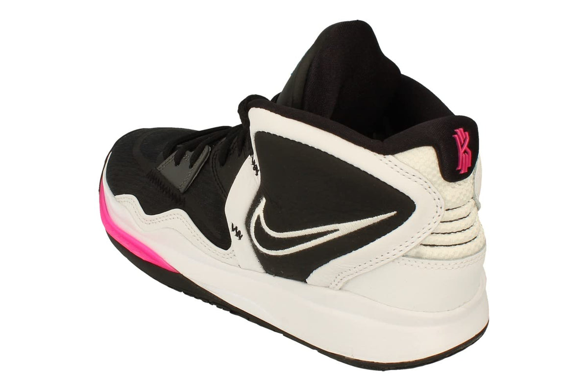 Nike Kyrie Infinity Mens Basketball Trainers CZ0204 Sneakers Shoes (UK 6 US 7 EU 40, Black White Iron Grey 003)