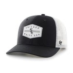 '47 MLB Convoy Snapback Trucker Adjustable Hat, Adult One Size Fits All - Chicago White Sox Black