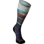 Smartwool Performance Ski Targeted Cushion Print Otc Deep Navy Xl