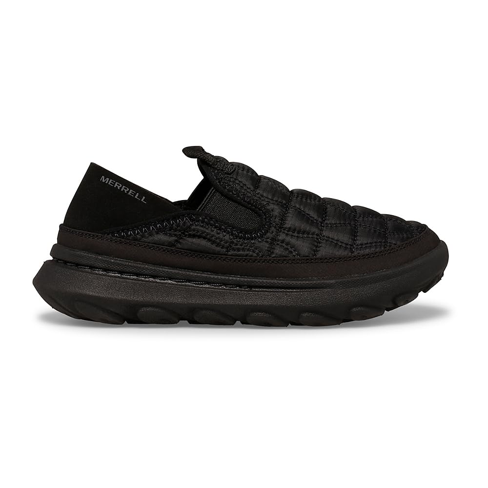 Merrell Unisex-Child Hut Moc 2.0 Sneaker 2.5 Big Kid Black/Black/Black