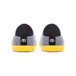 mahabis Breathe Larvik Light Grey/Skane Yellow EU 38 (US Women's 7.5) Medium