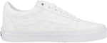 Vans Women's Ward Canvas Trainers Sneaker 9.5 Checkerboard White White