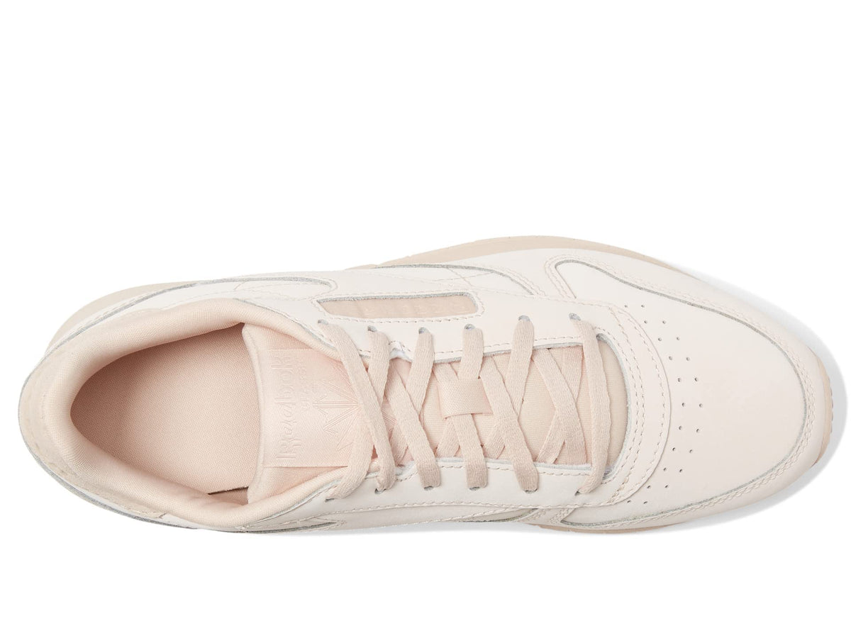 Reebok Women's Classic Leather Sneaker, Soft Ecru, 10